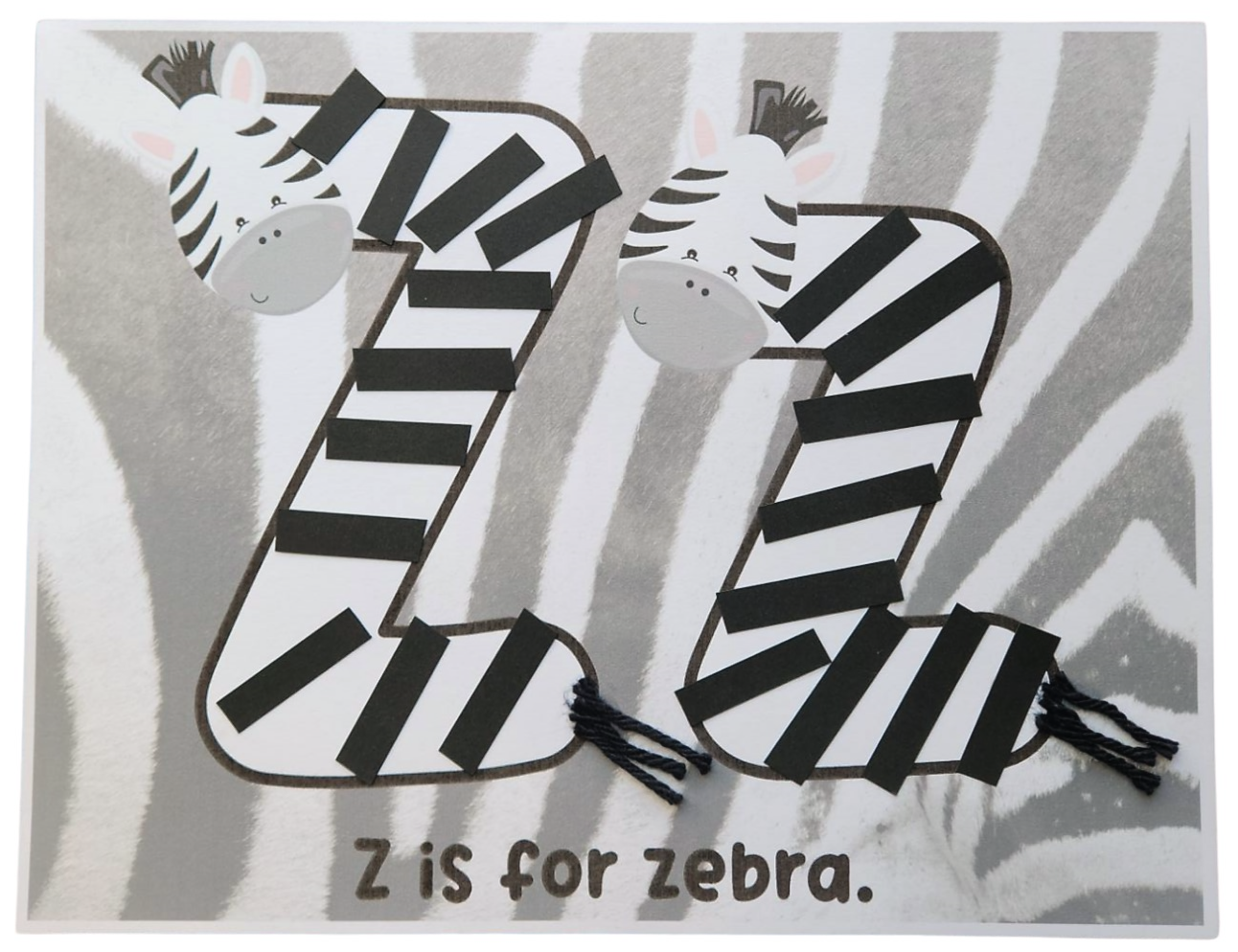 z is for zebra